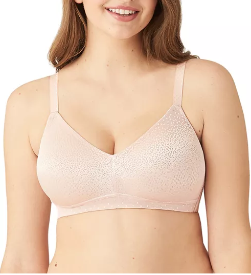 Back Appeal Wire Free Bra in Rose Dust