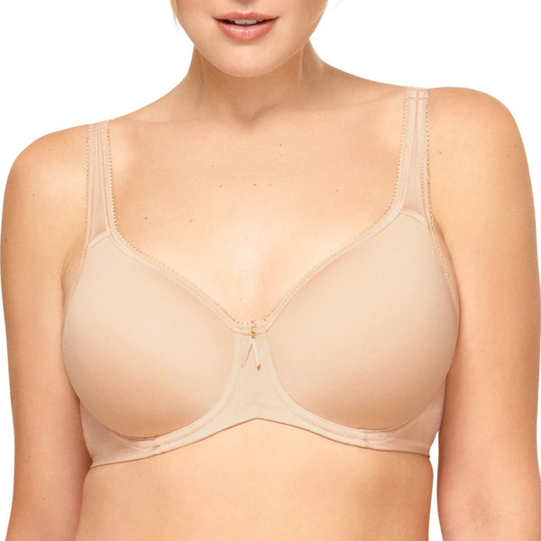 BASIC BEAUTY Contour Spacer Underwire Bra in Sand
