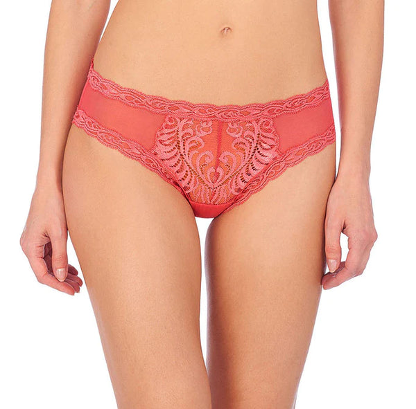 FEATHERS Hipsters in Damask Pink