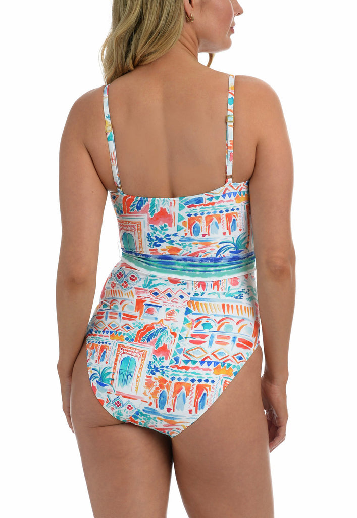 TERRA Belted One Piece in Multi