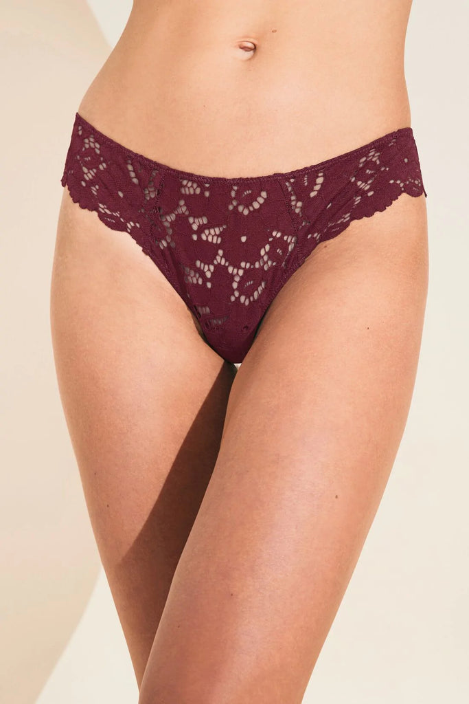 NAYA Cheeky Bikini in Mulberry