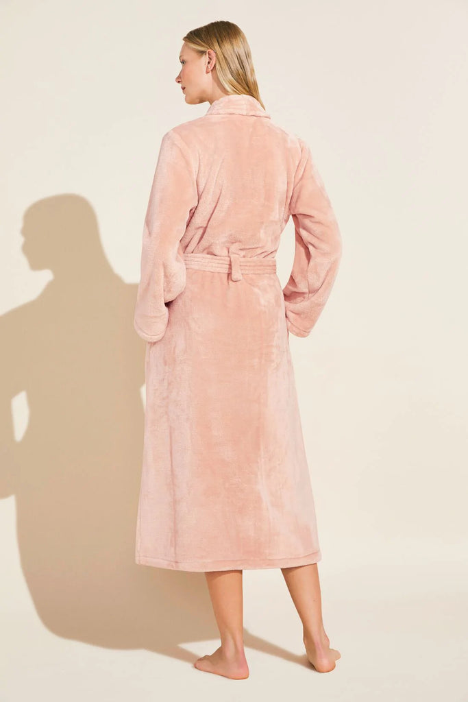 Chalet Plush Robe in Rose Cloud