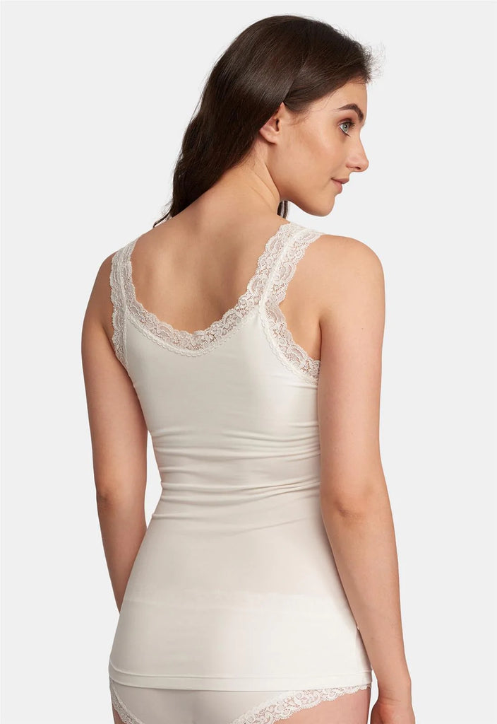 ICONIC Cami with Shelf Bra in Chantilly