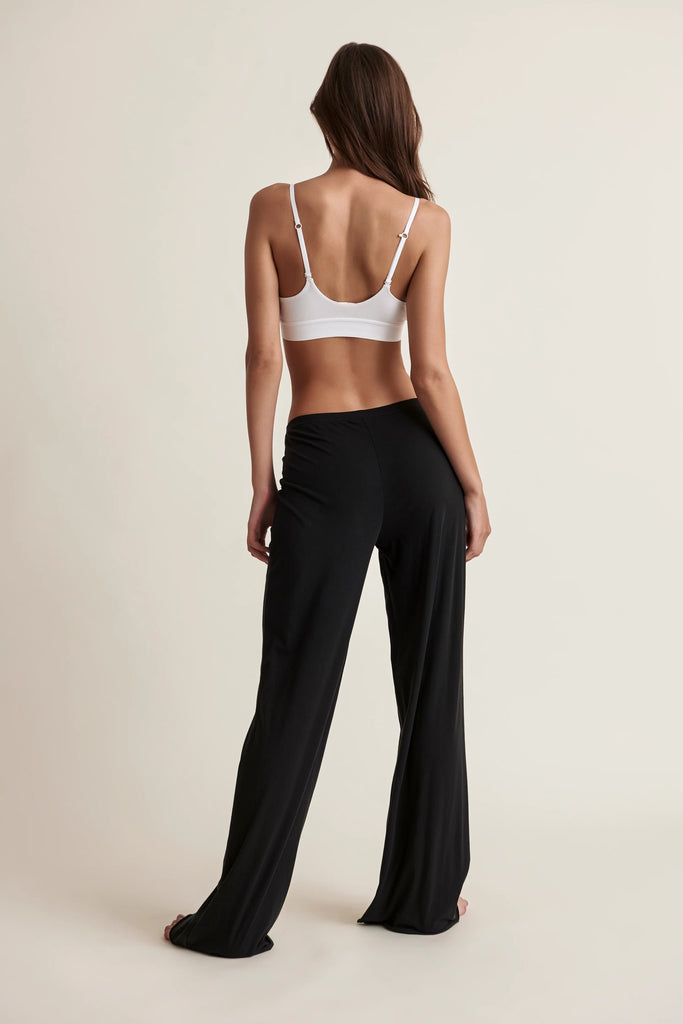 Double Layer Pants in Black
