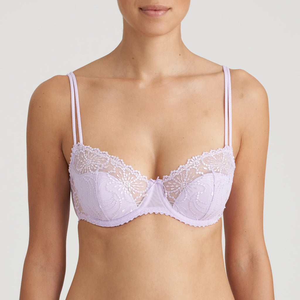 JANE Half Padded Balcony Bra in Pastel Lavender