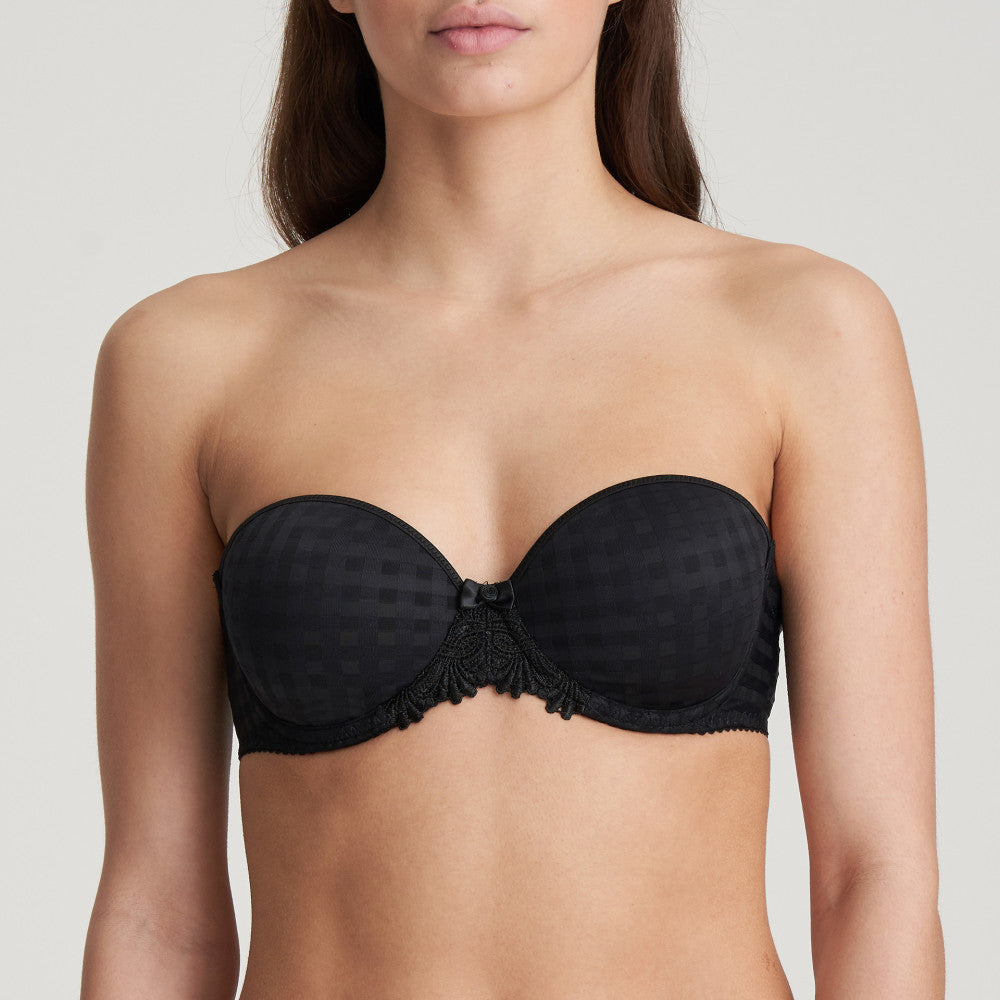 AVERO Strapless Convertible Bra in Black