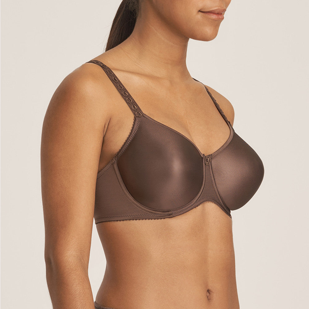 EVERY WOMAN Seamless Non-Padded Bra in Ebony