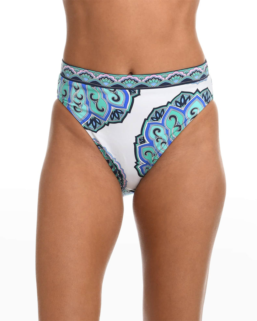 MEDALLION Halter & High Waist Bikini in Multi