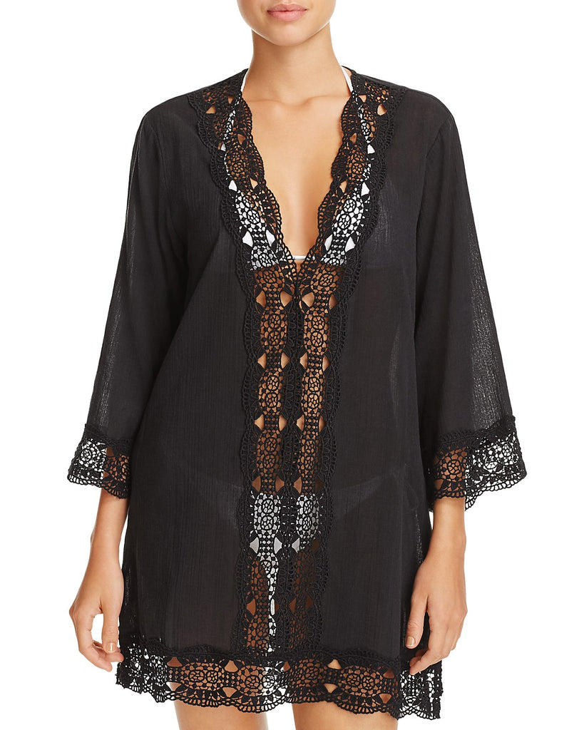 Island Fare Tunic in Black