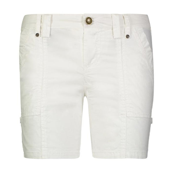 JO Stretch Poplin Shorts in White