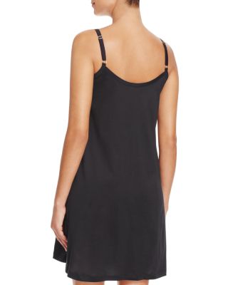 JULIET Pleated Bib Babydoll Chemise in Black