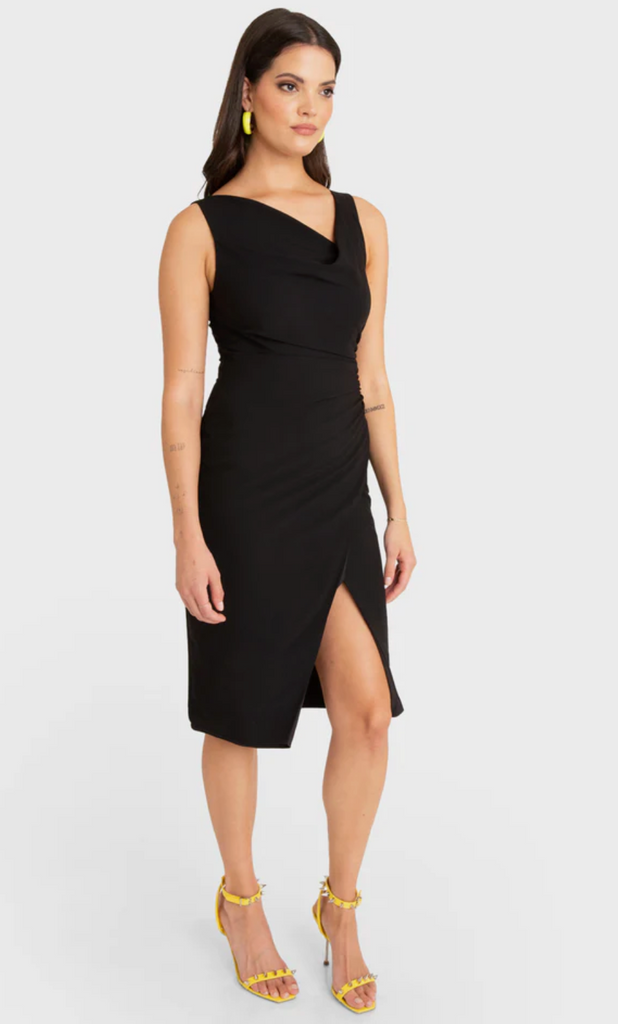 LEGEND Sheath Dress in Black