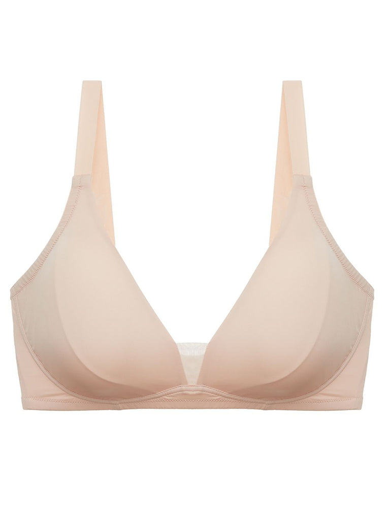 EVOLUTION Curvy Bralette in Nude Rose