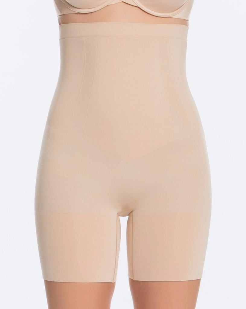 ONCORE High Waist Mid Thigh in Soft Nude