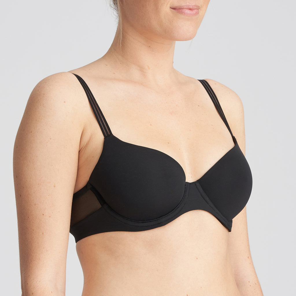 LOUIE Padded Bra in Black