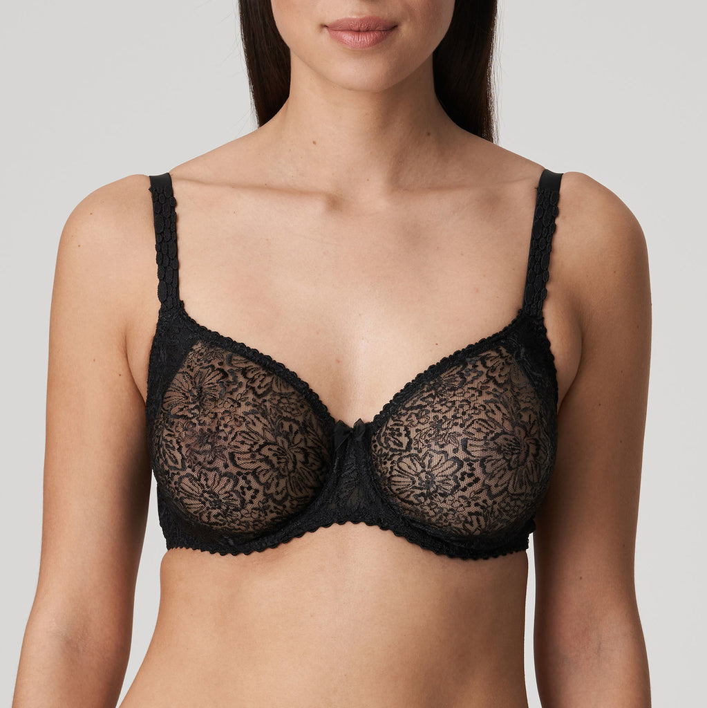 ALARA Seamless Non Padded Bra in Black