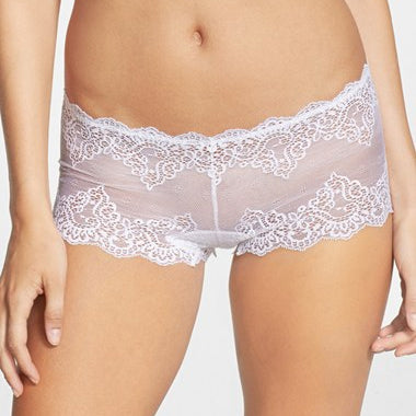 SO FINE Lace Hipster in White