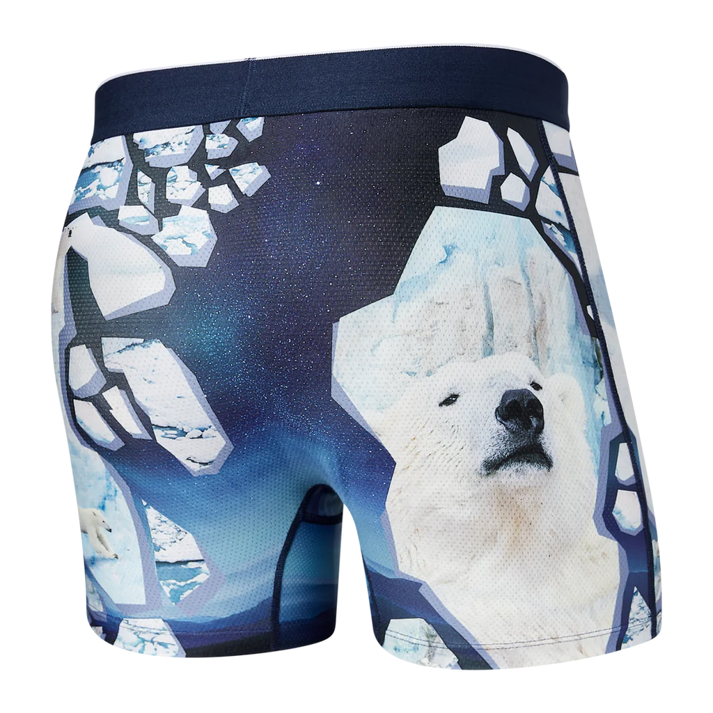 VOLT Breathable Mesh Boxer Brief in Polar Ice