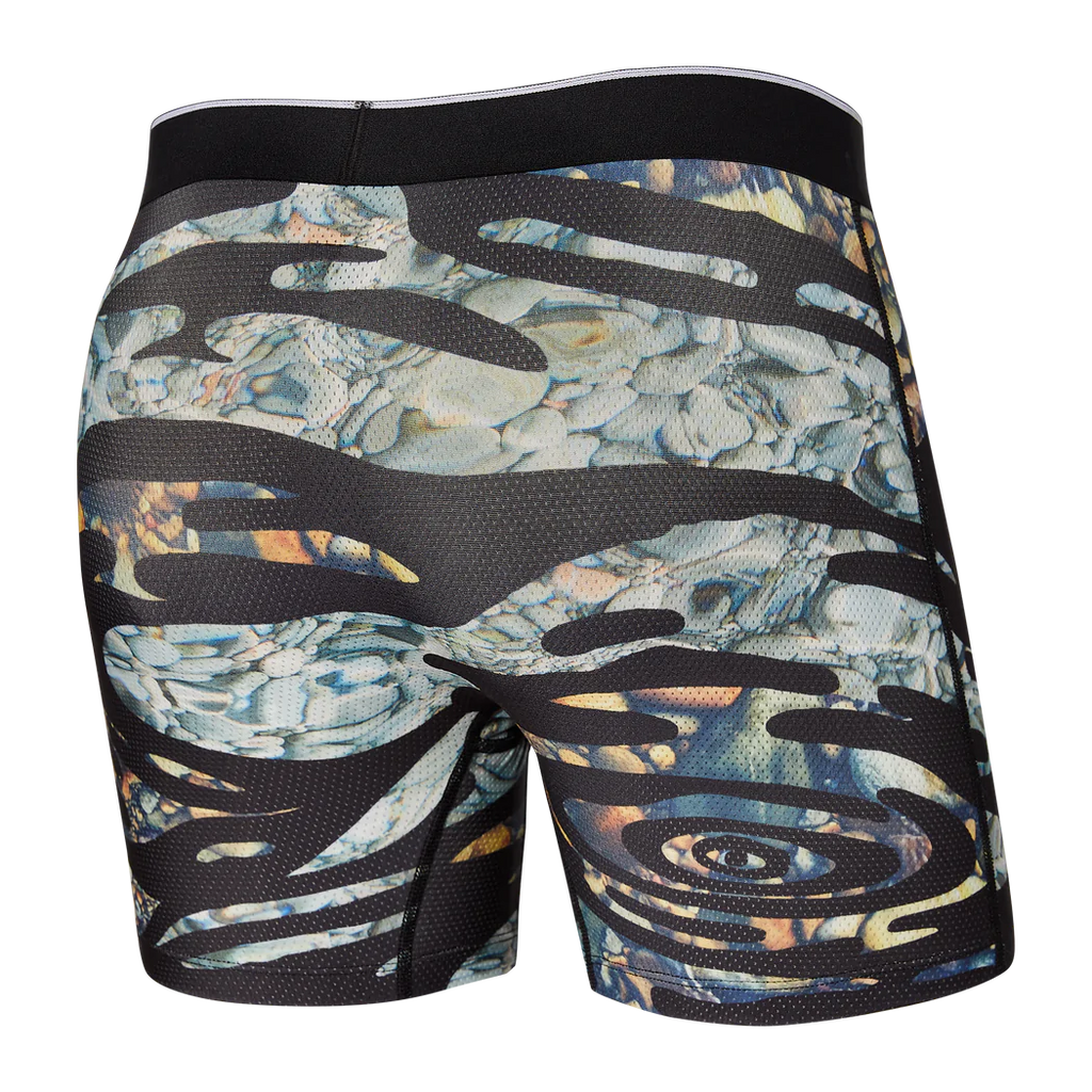 VOLT Breathable Mesh Boxer Brief in Ripple Camo
