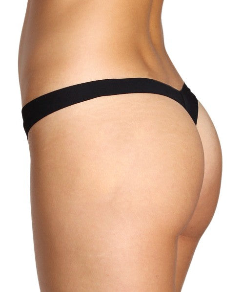 CLASSIC Solid Tiny Thong in Black