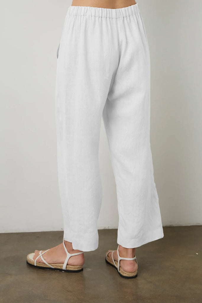 LOLA Linen Pants in White