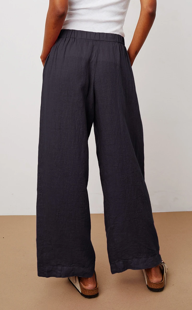 LOLA Linen Pants in Shadow