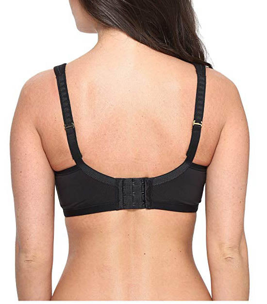 YOGI Convertible Underwire Sports Bra in Black