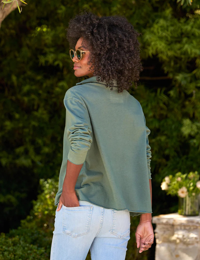 PATRICK Popover Henley in Rosemary