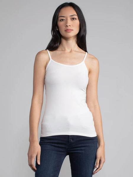 Pima Cotton Spaghetti Cami in Eco