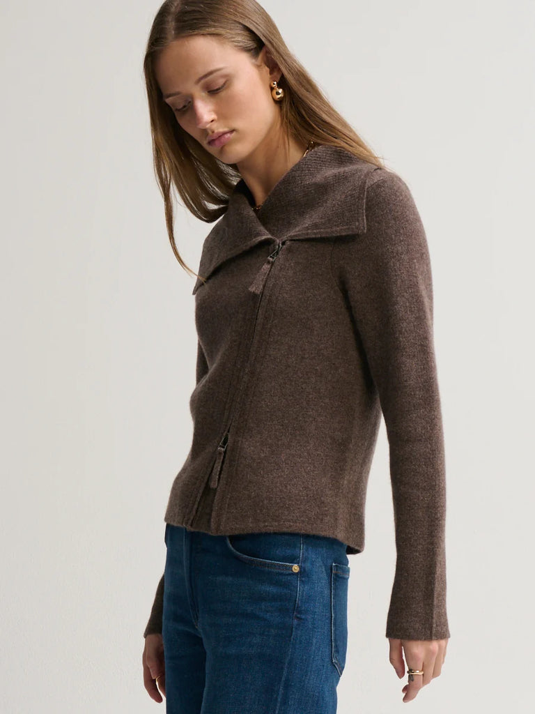 ST. BRIDGET Moto Sweater in Squirrel
