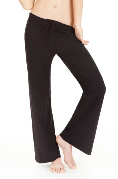 Organic Cotton Pants in Black