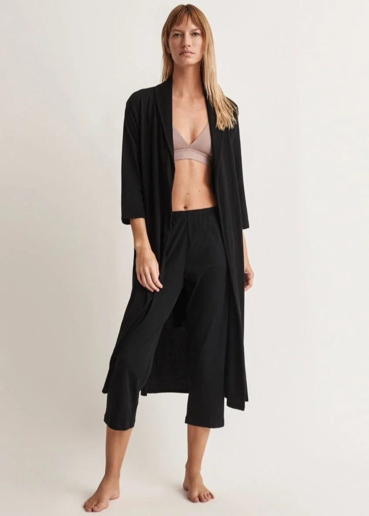 CARLYN Crop Pants in Black