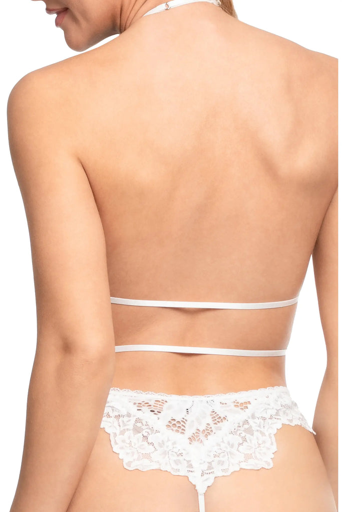 BRYNLEIGH Lace Teddy in Ivory