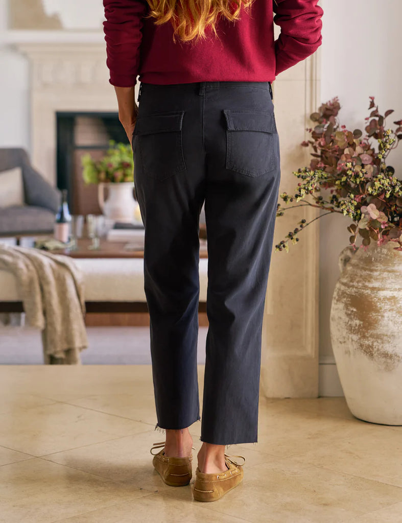 BLACKROCK Twill Utility Pants in Washed Black