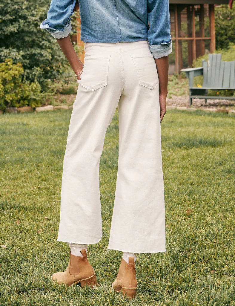 GALWAY Italian Dream Denim Gaucho in Natural