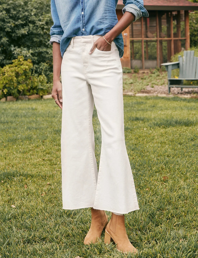 GALWAY Italian Dream Denim Gaucho in Natural