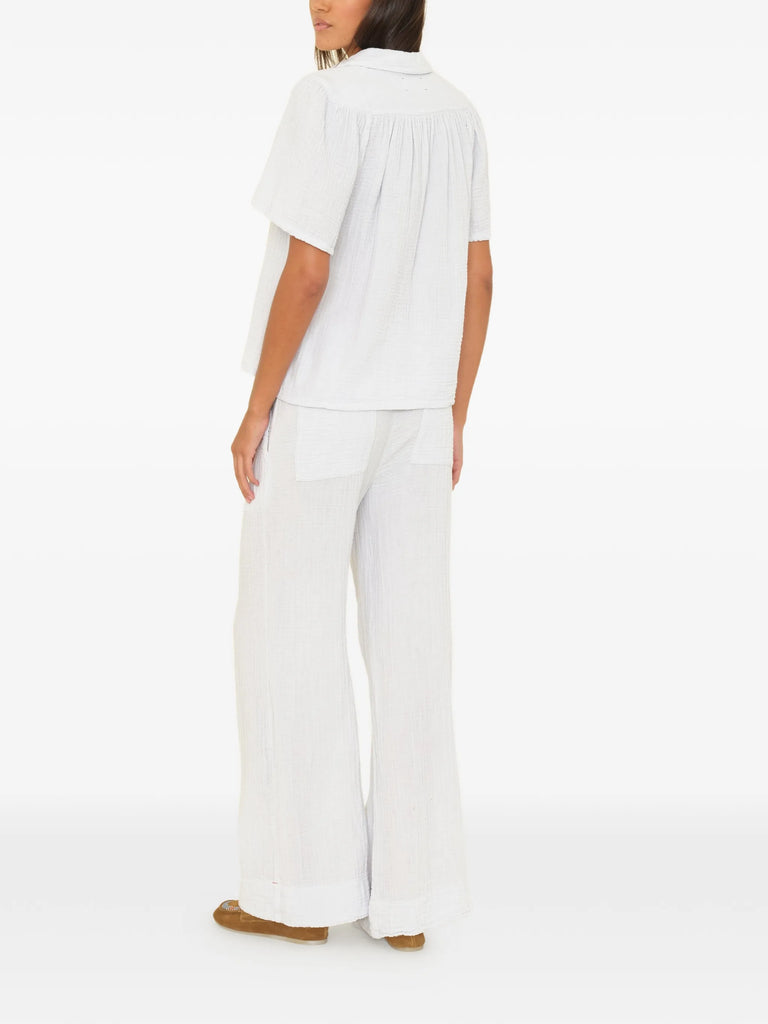 KAYSON Gauze Pants in White