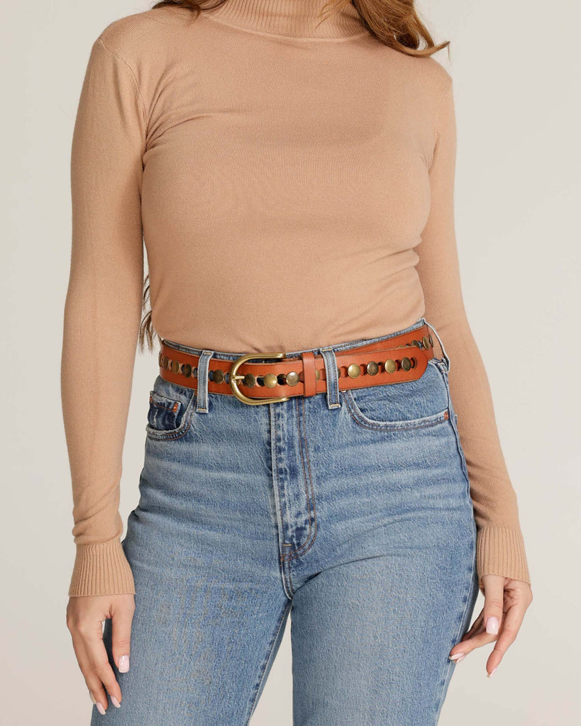 JASMYN Belt in Cognac