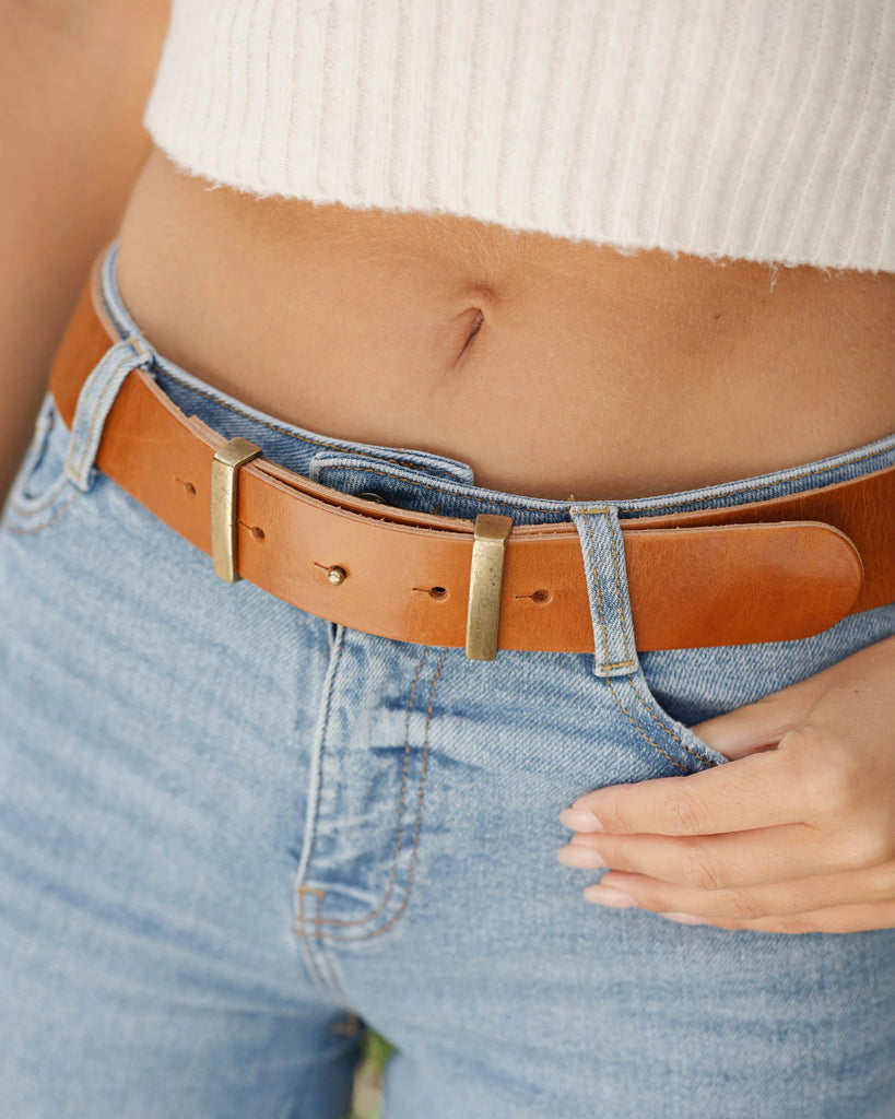 JIP Belt in Camel