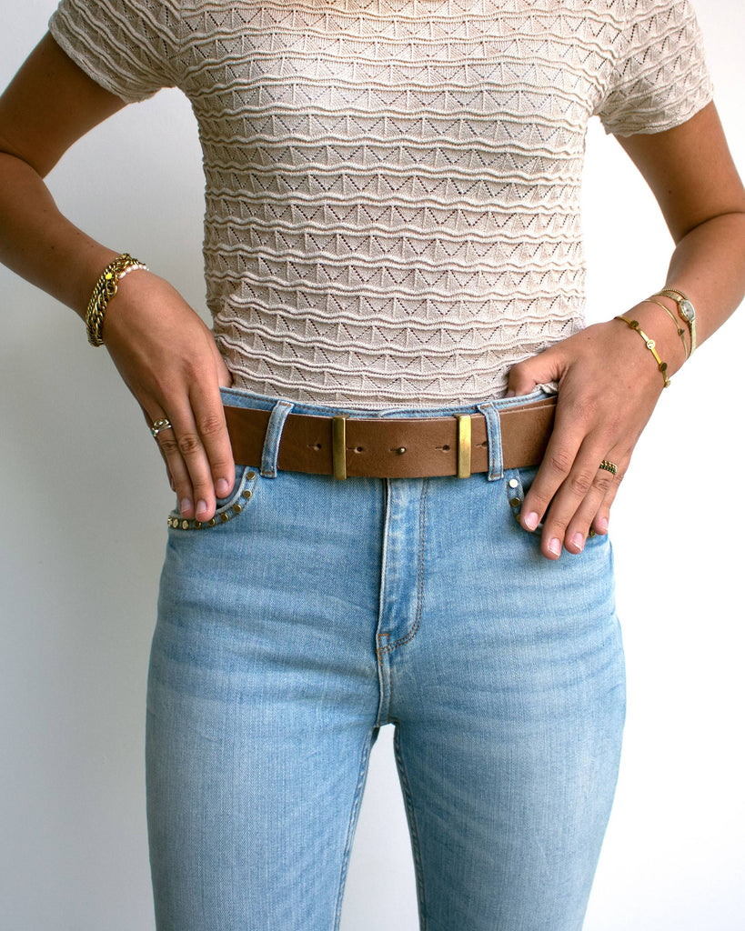 JIP Belt in Taupe