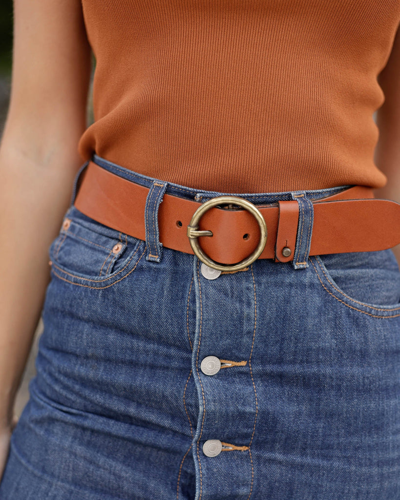 PIP 2.0 Belt in Cognac