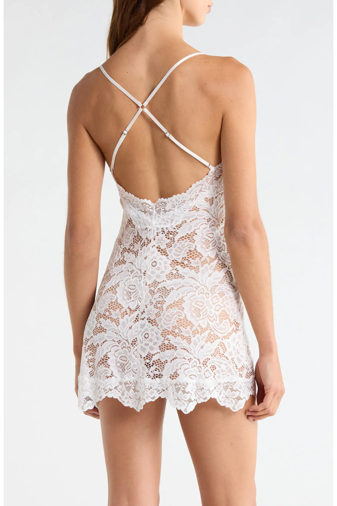 BRYNLEIGH Lace Chemise in Ivory