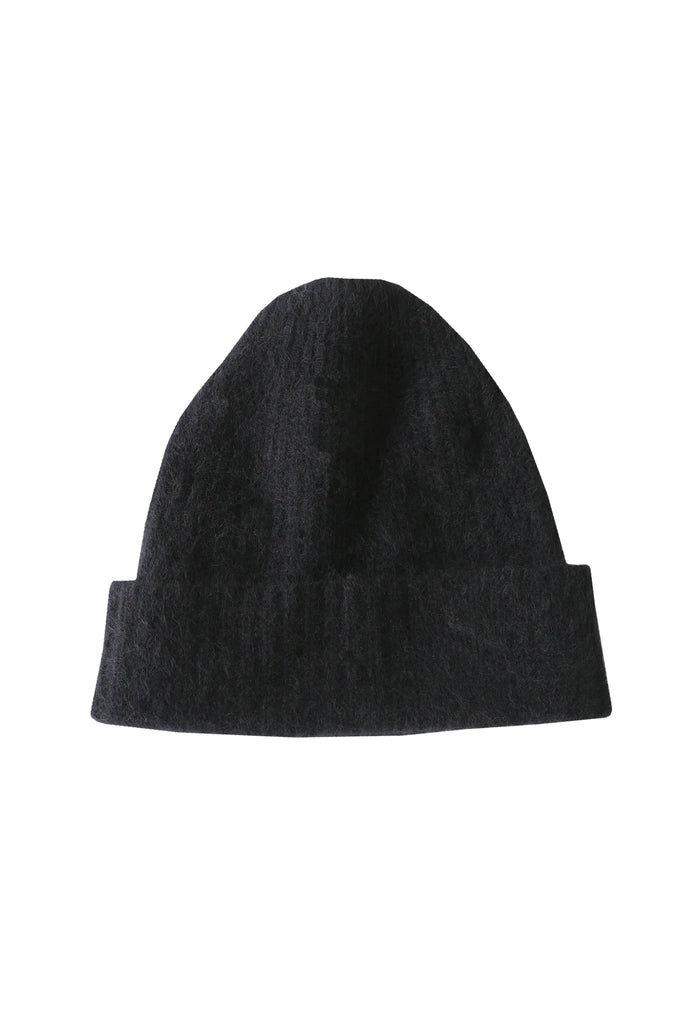 Wool Beanie in Black