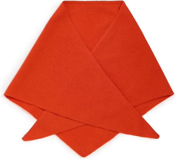 Cashmere Neckerchief in French Red
