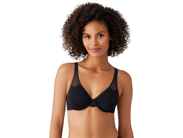 BASIC BEAUTY Contour Spacer Underwire Bra in Black – Christina's Luxuries