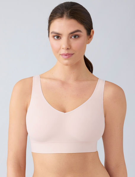 EASY LIKE SUNDAY Unlined Wireless Bra in Rose Dust