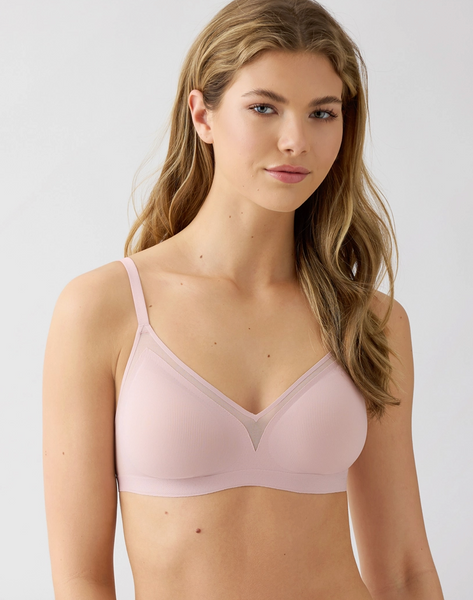 MODERN B'WOW'D Wireless Bra in Blush Pink