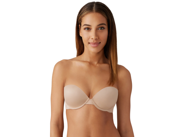 FUTURE FOUNDATIONS Push-Up Strapless Bra in Au Natural