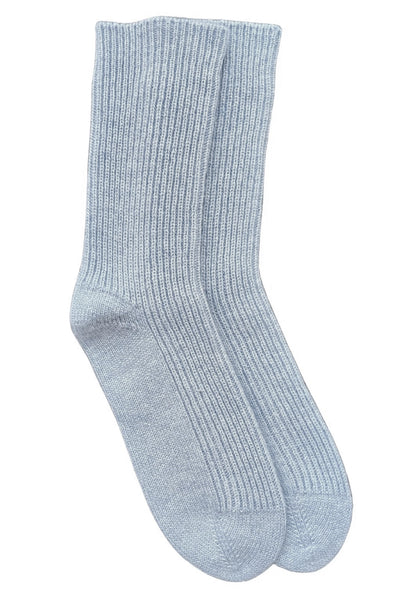 Cashmere Socks in Frost