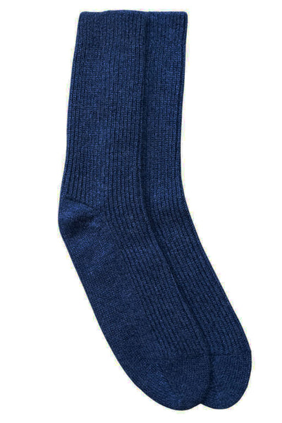 Cashmere Socks in Indigo